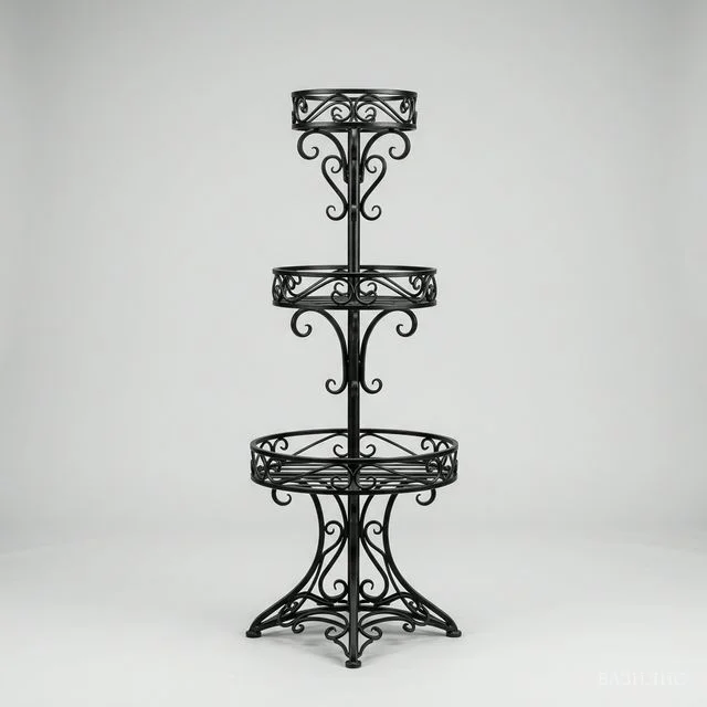 Подставка для цветов кованая