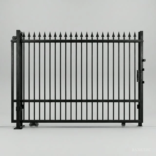 Ворота откатные кованые