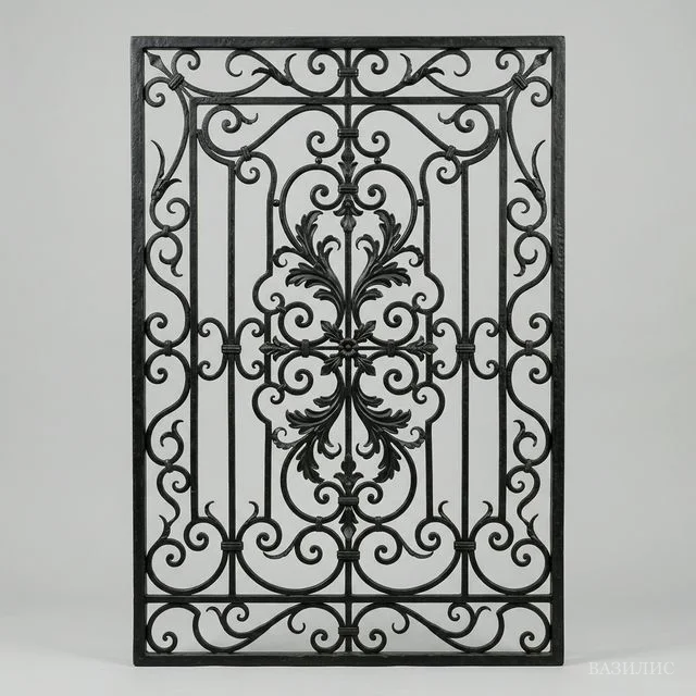 Решётка оконная глухая