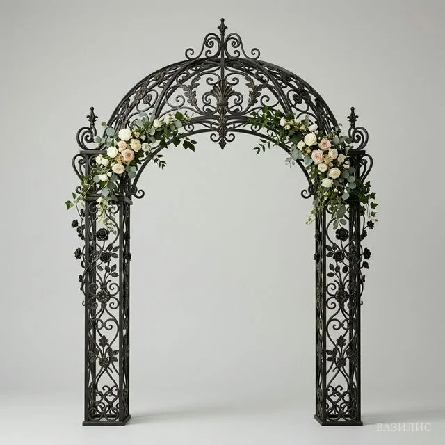 Арка садовая свадебная