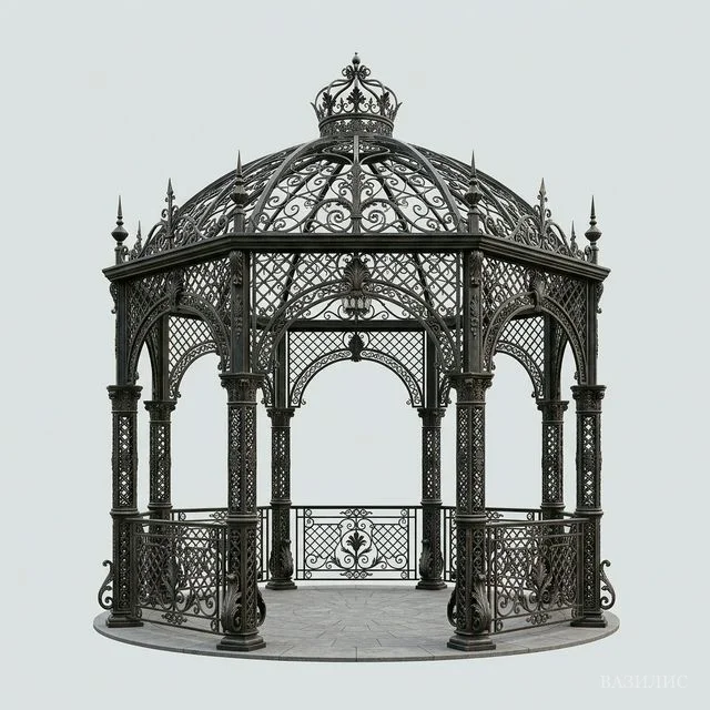 Беседка открытая 9 м²