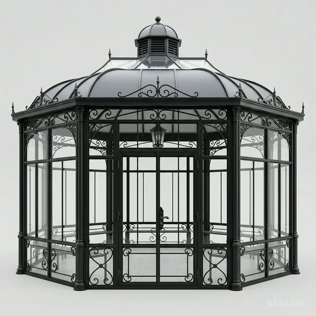 Беседка закрытая 12 м²