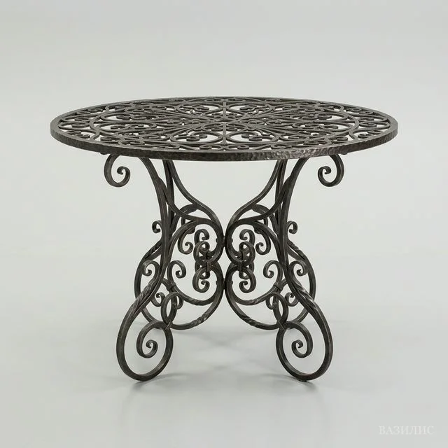 Стол садовый круглый