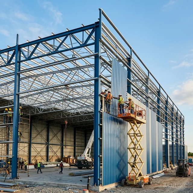 Ангары и здания